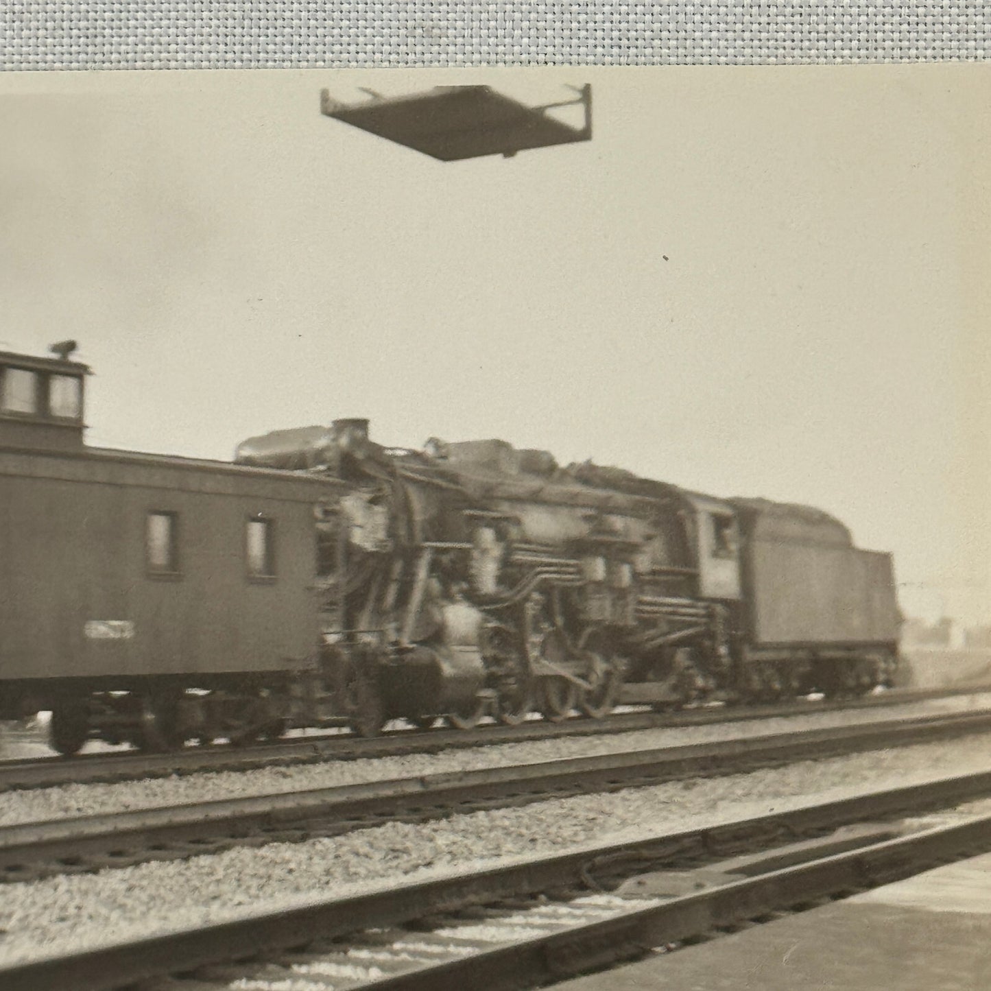 Vintage Train Photo Photograph Railroad Railway Rail