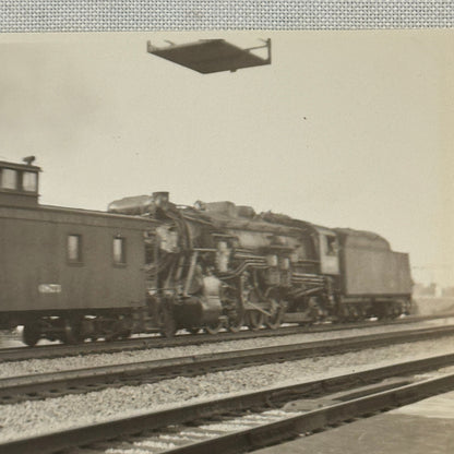 Vintage Train Photo Photograph Railroad Railway Rail