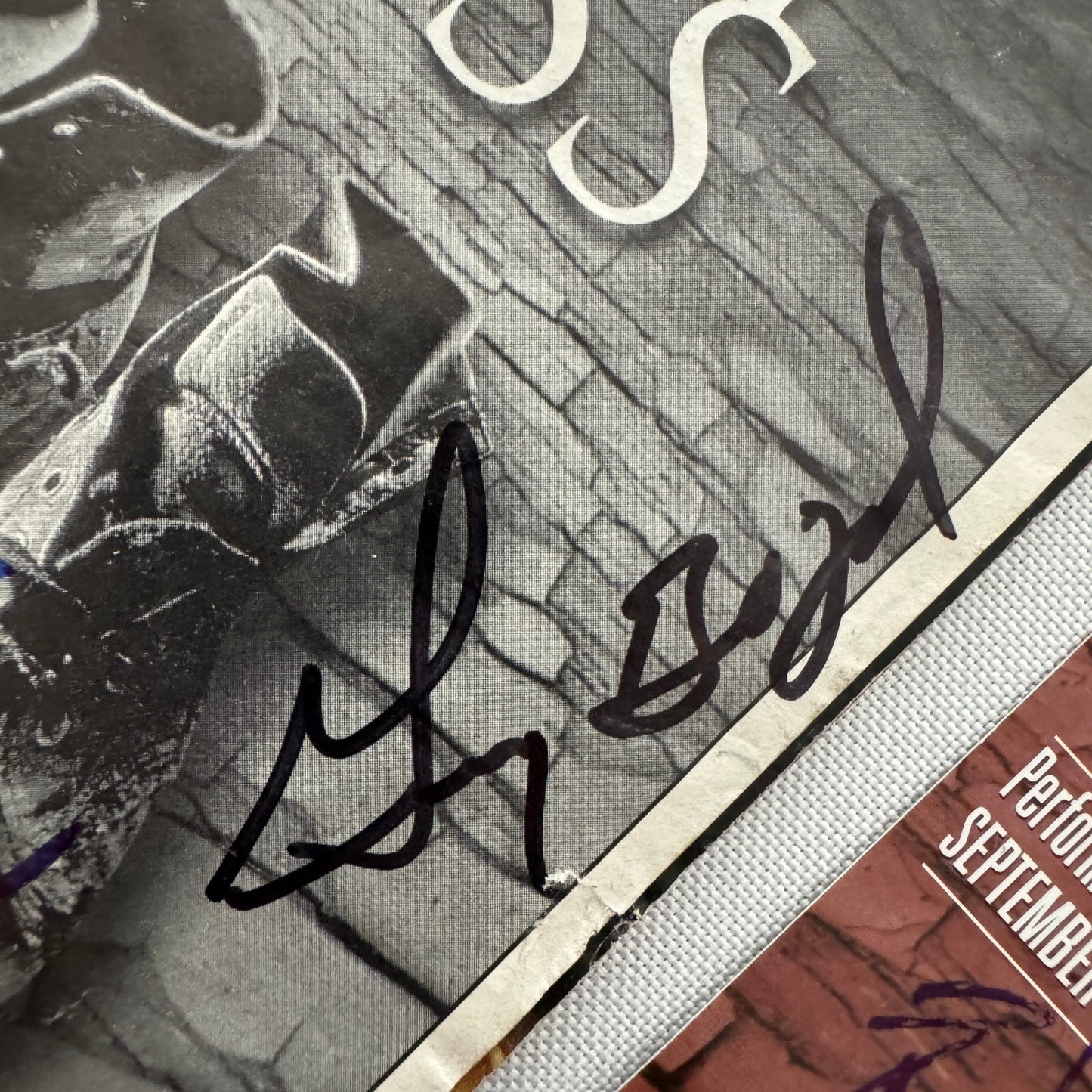 The Late Henry Moss Cast Signed Playbill Autographed Ethan Hawke Guy Boyd 2001