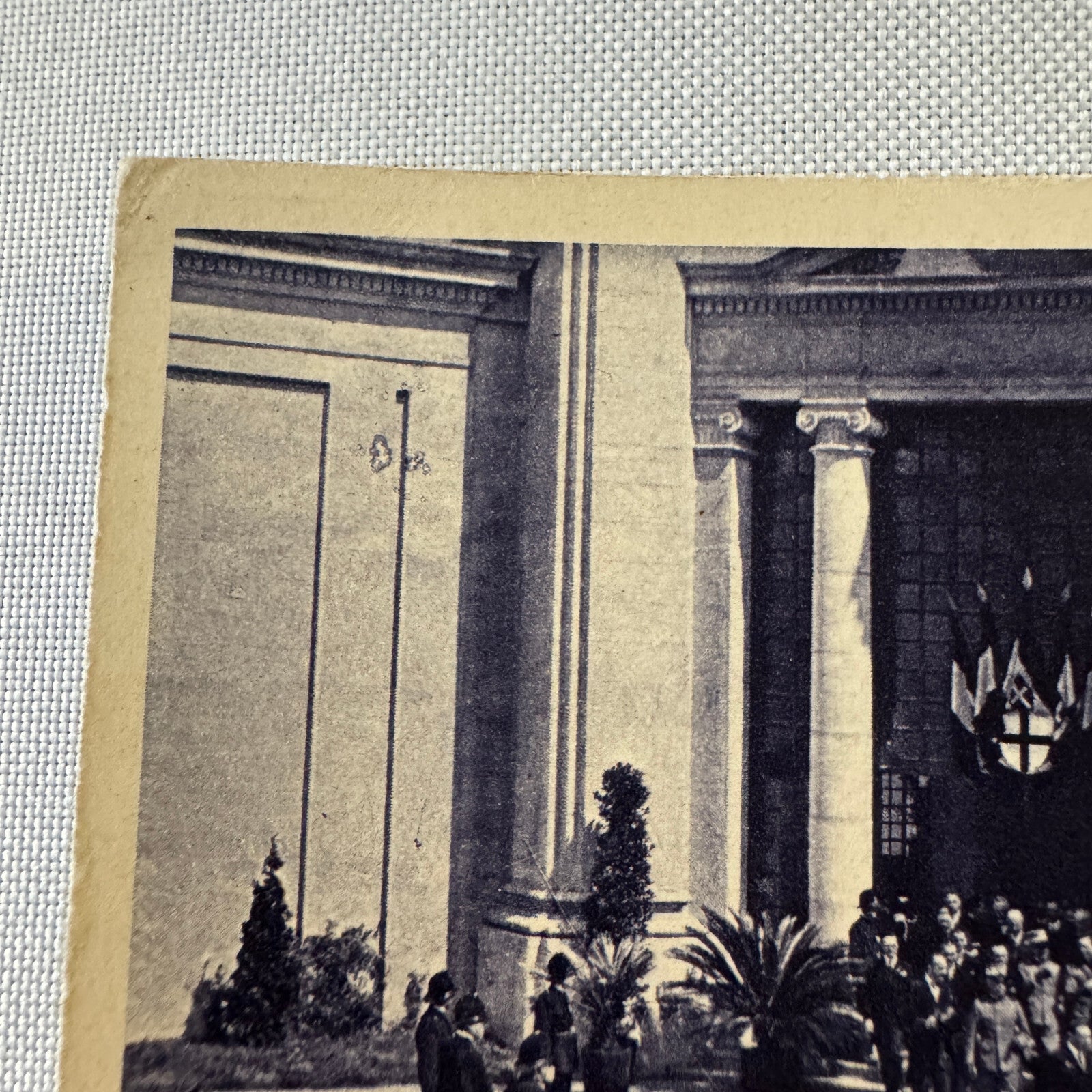 Vintage Italian Postcard Post Card International Exposition 1928 Milano Milan