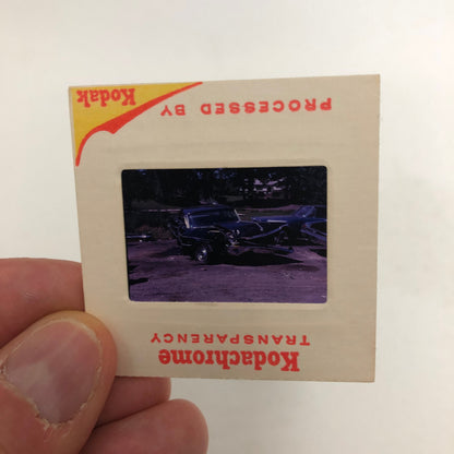 35MM Slide Photo Wrecked Car Automobile Car Accident Crash Damage 