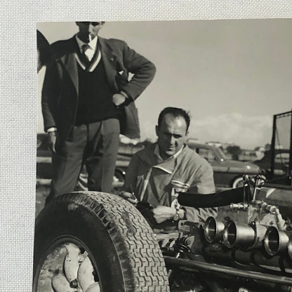 Vintage Racing Car Press Photo Photograph Cooper BRM Car 1959