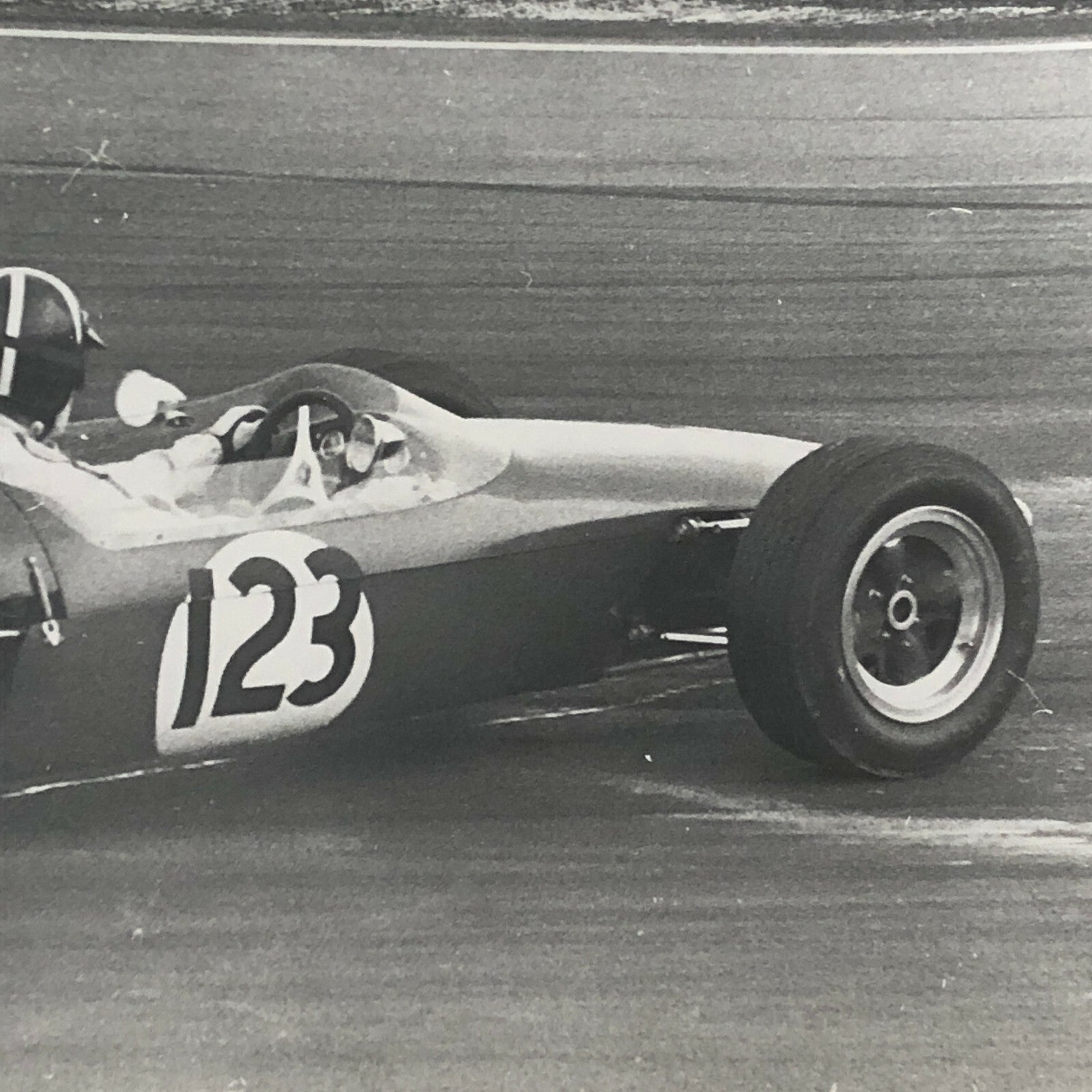 Vintage Racing Car Photo Photograph Print 