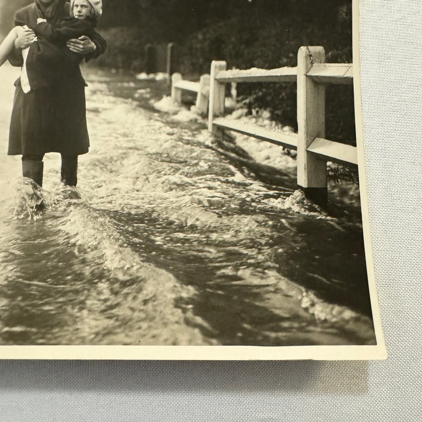 East Midlands Flooding Flood Disaster Central News Press Photo UK 1932