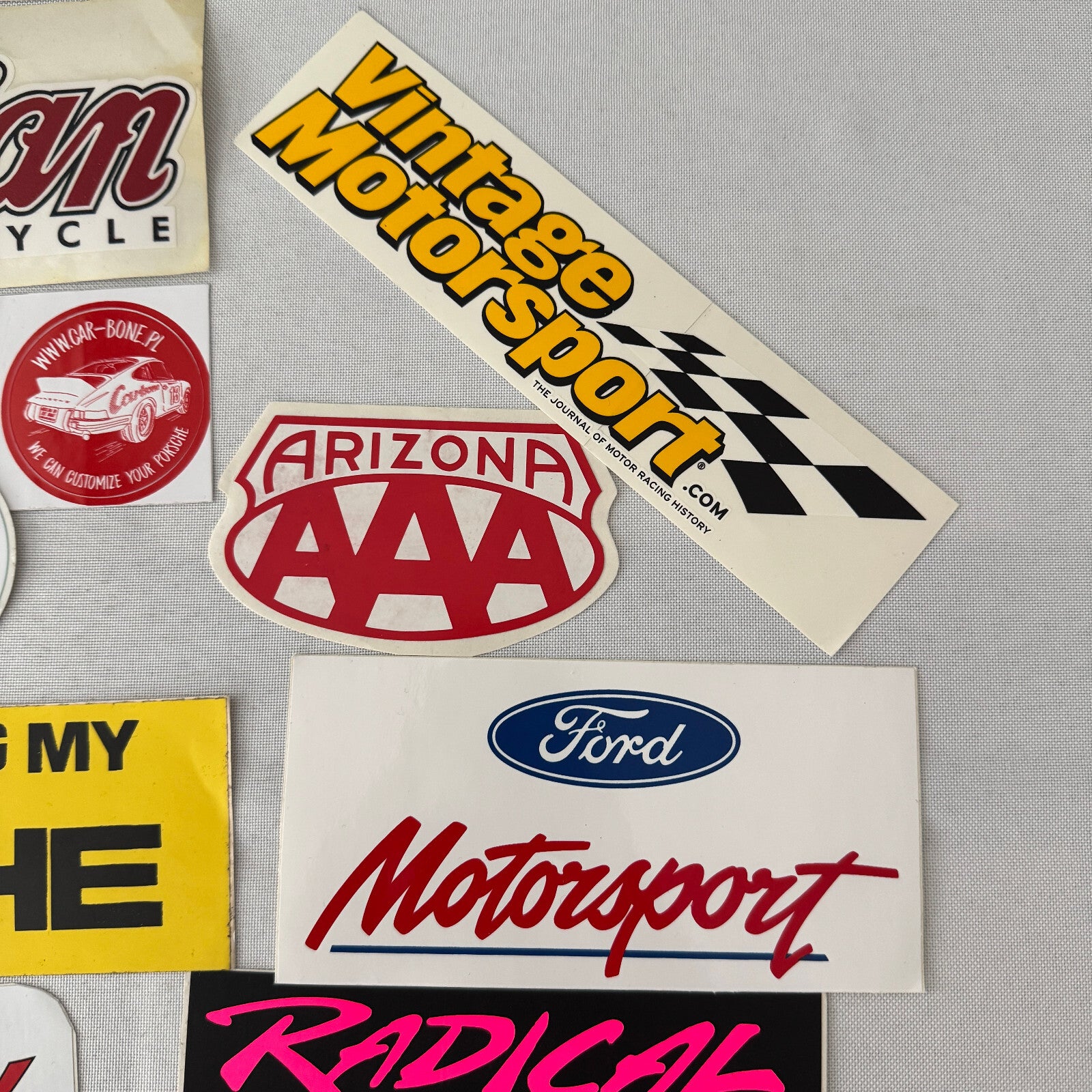 Car and Racing Decal Lot 20x 24 Hours of LeMans Porsche Momo Ford Motorsports +