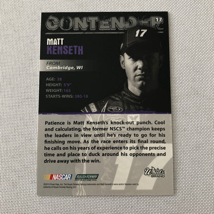2010 Wheels Main Event Purple Parallel Nascar # 24/25 Matt Kenseth Racing