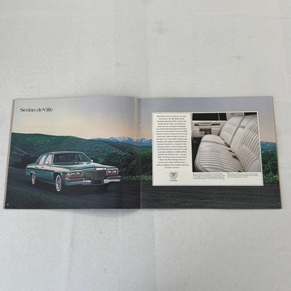 1981 Cadillac Car Sales Brochure Catalog Coupe DeVille Eldorado Seville Brougham