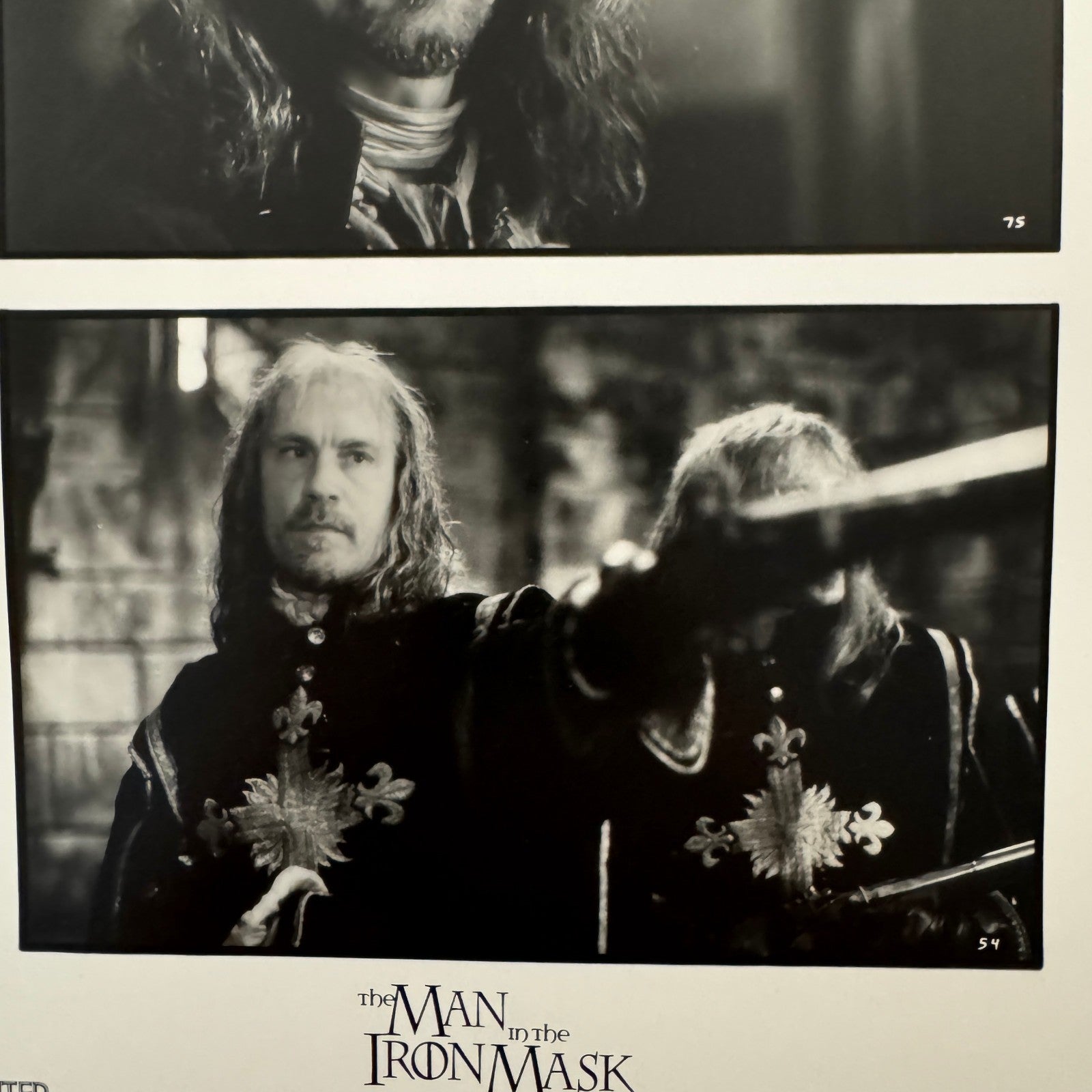 The Man in the Iron Mask Movie Press Photo Publicity Photograph Jeremy Irons