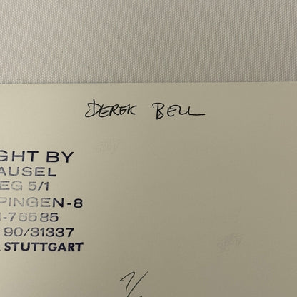 Vintage Racing Photo 1971 Rome Italy F2 Race Derek Bell Driver Motorsport