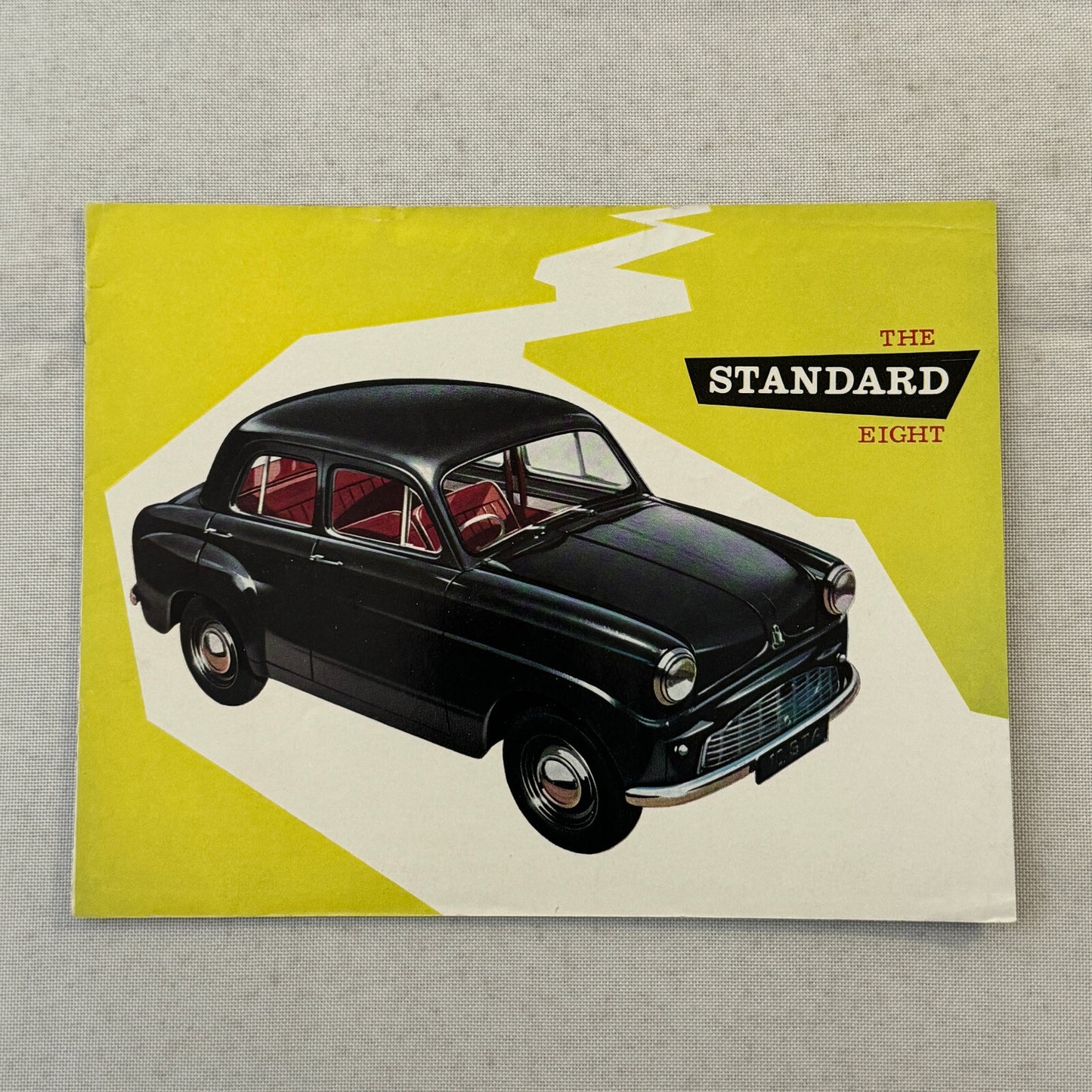 Standard Eight Car Sales Brochure Catalog Advertising Vintage