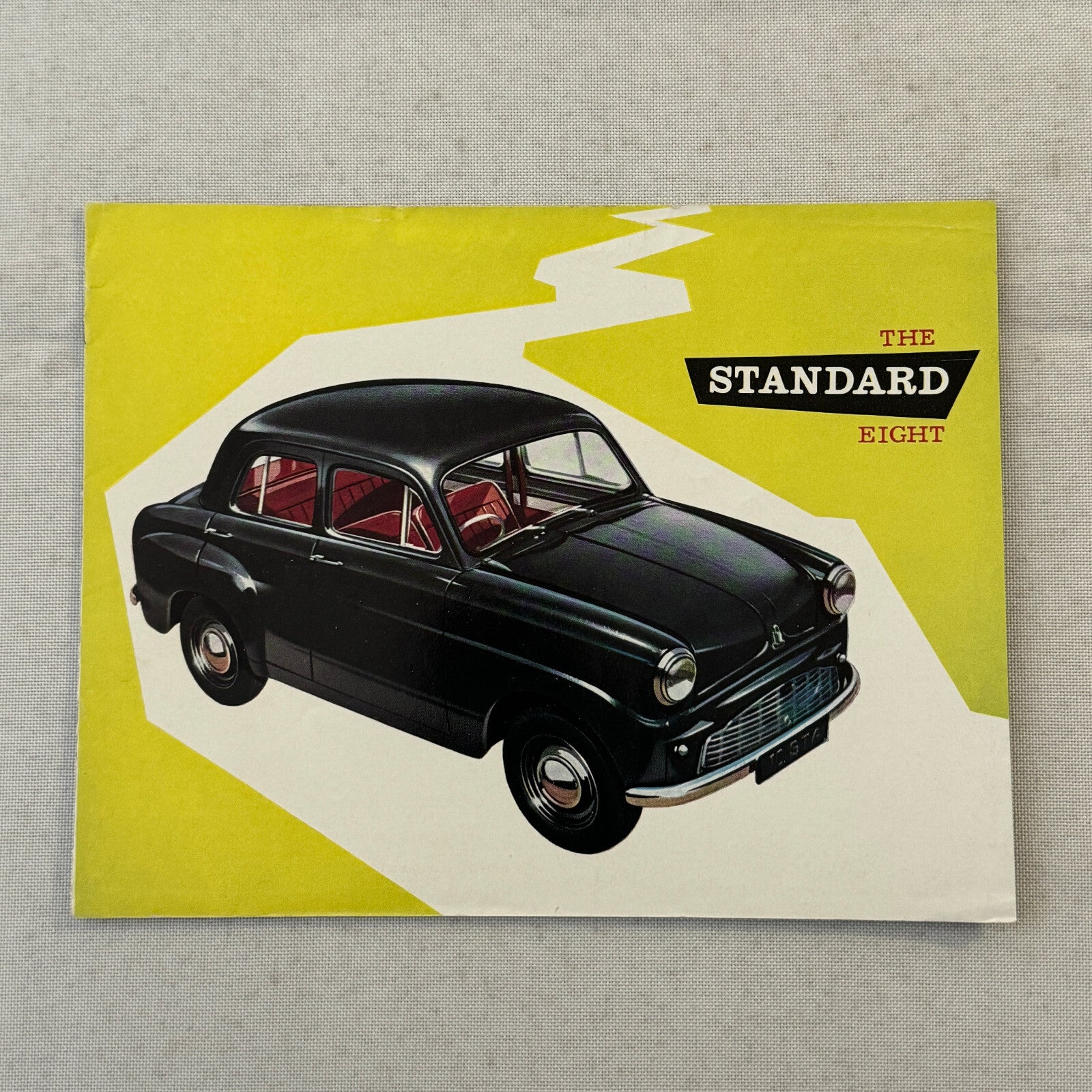 Standard Eight Car Sales Brochure Catalog Advertising Vintage