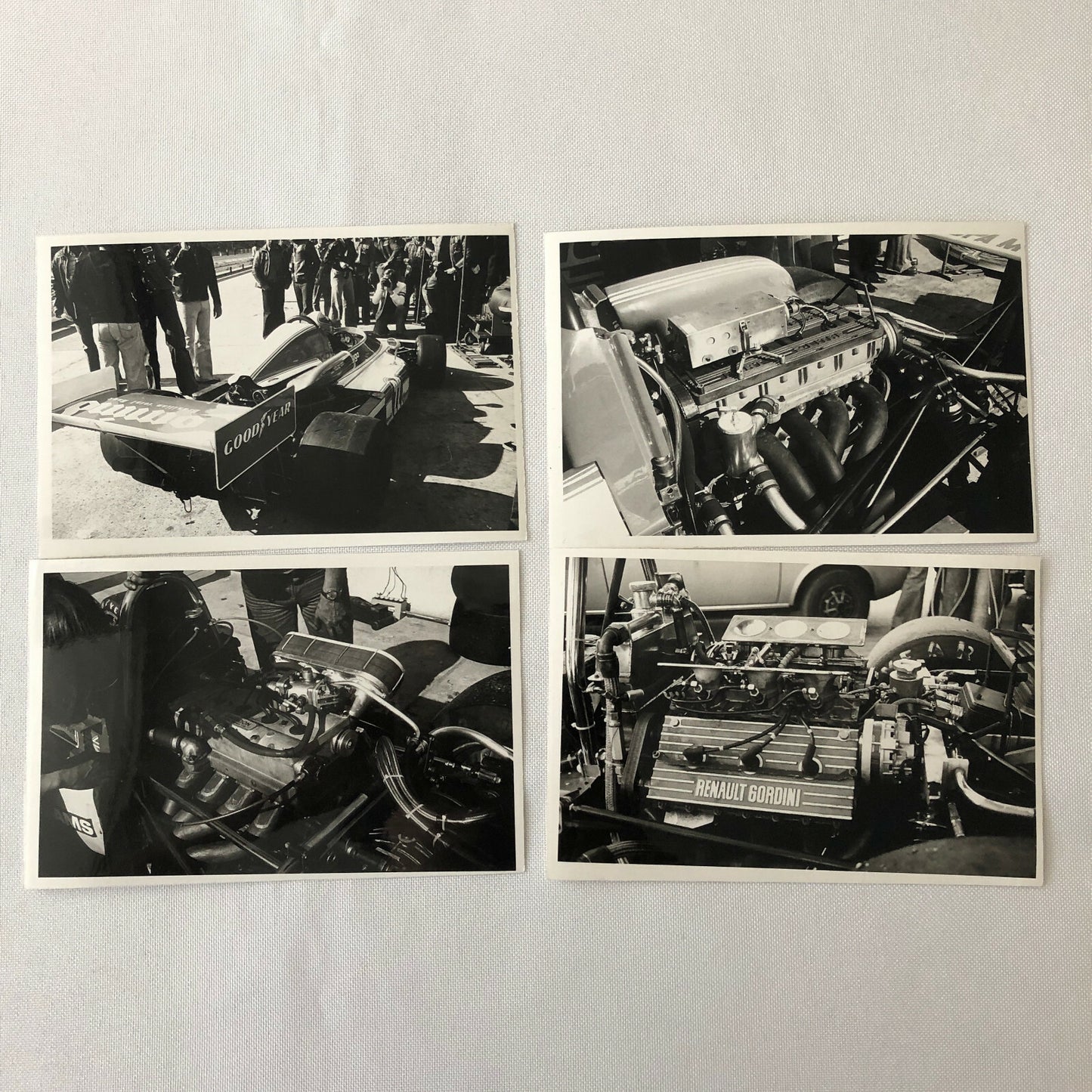 Vintage 1976 Hockenheim Formula 2 F2 Racing Photo Lot of 16 - Renault Gordini +