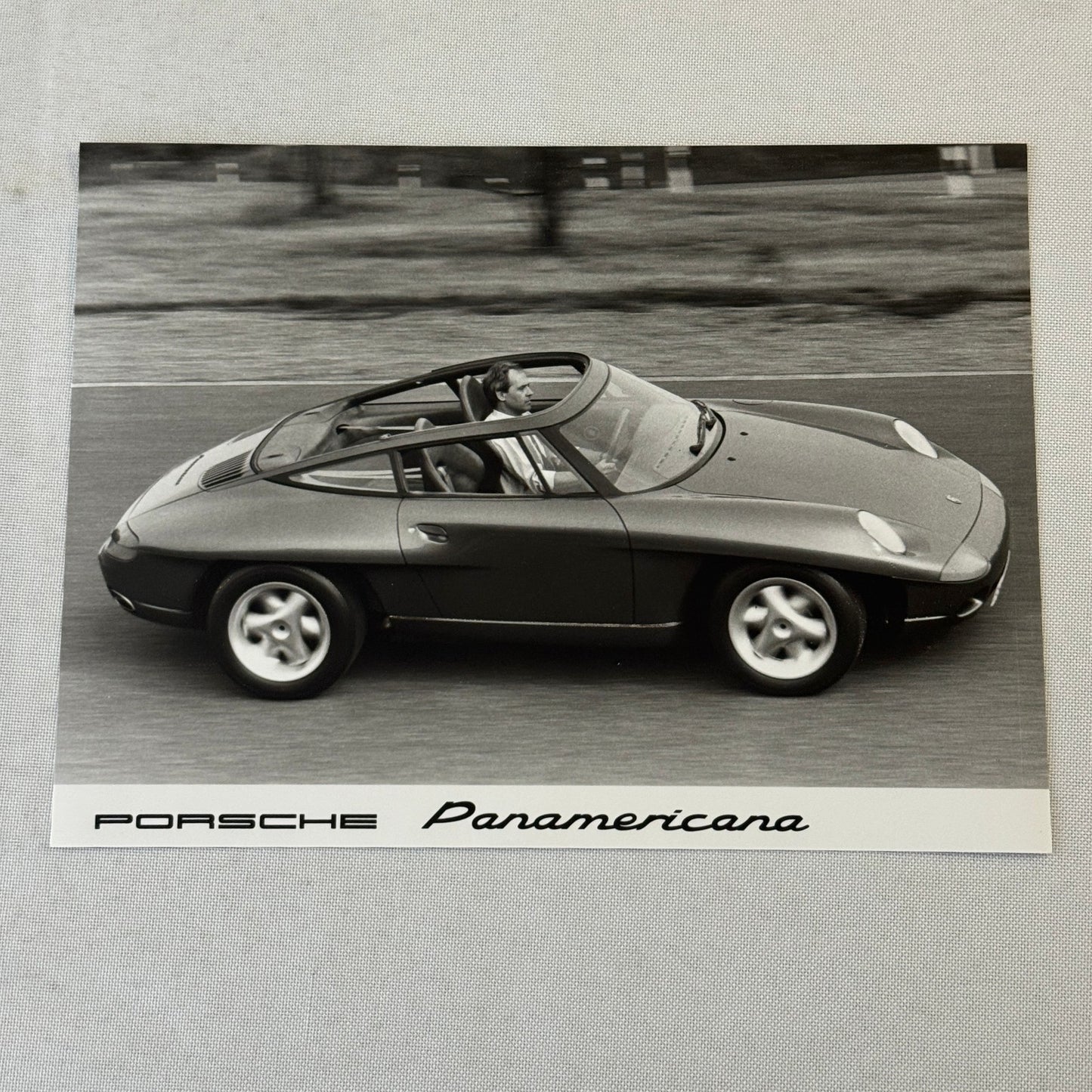 Porsche Panamericana Concept Car Prototype Factory Press Photo Photograph Print