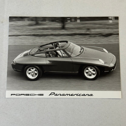 Porsche Panamericana Concept Car Prototype Factory Press Photo Photograph Print