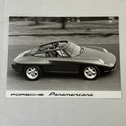 Porsche Panamericana Concept Car Prototype Factory Press Photo Photograph Print