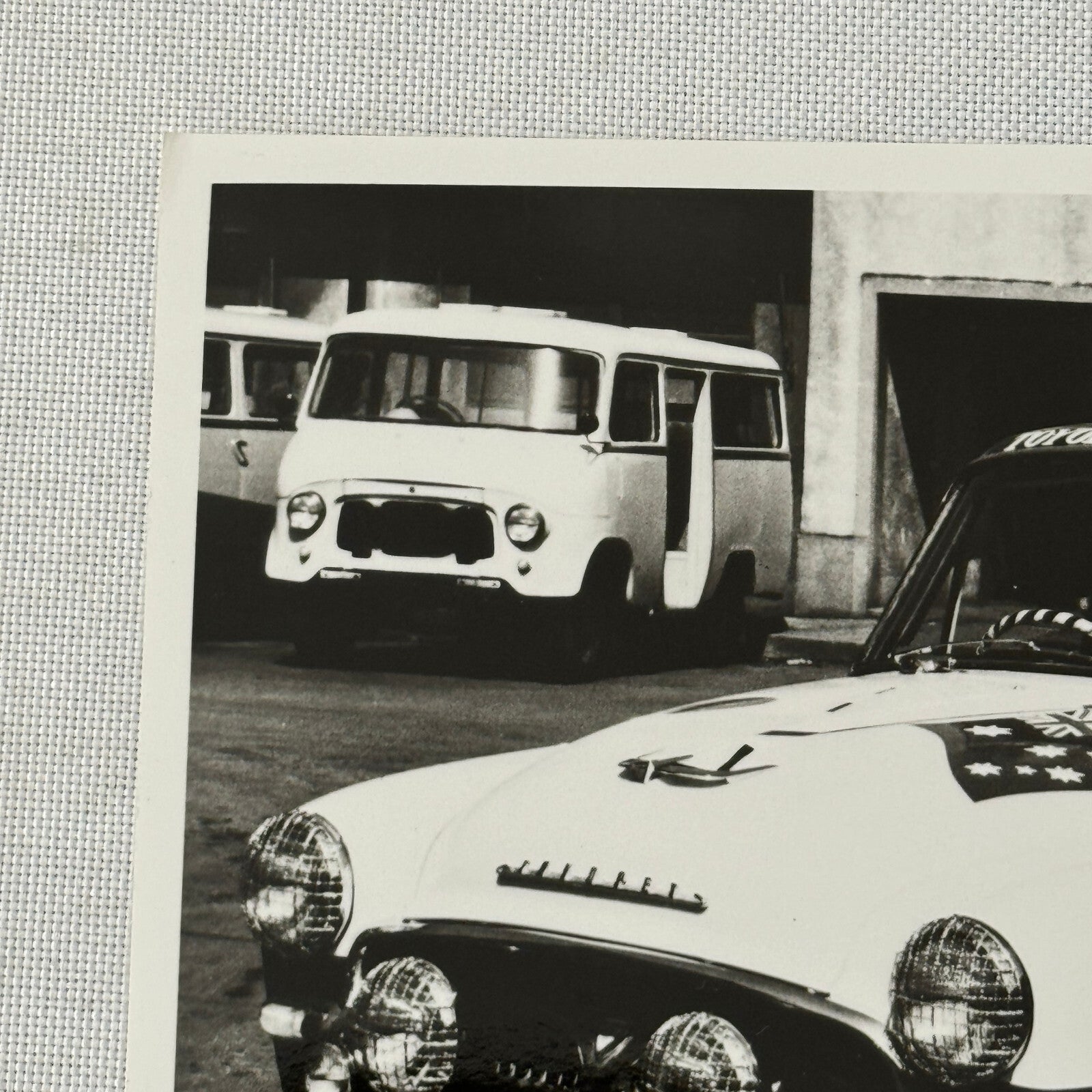 Vintage Toyota Toyopet Car Press Photo Photograph Mobil Gas Trial Run Australia