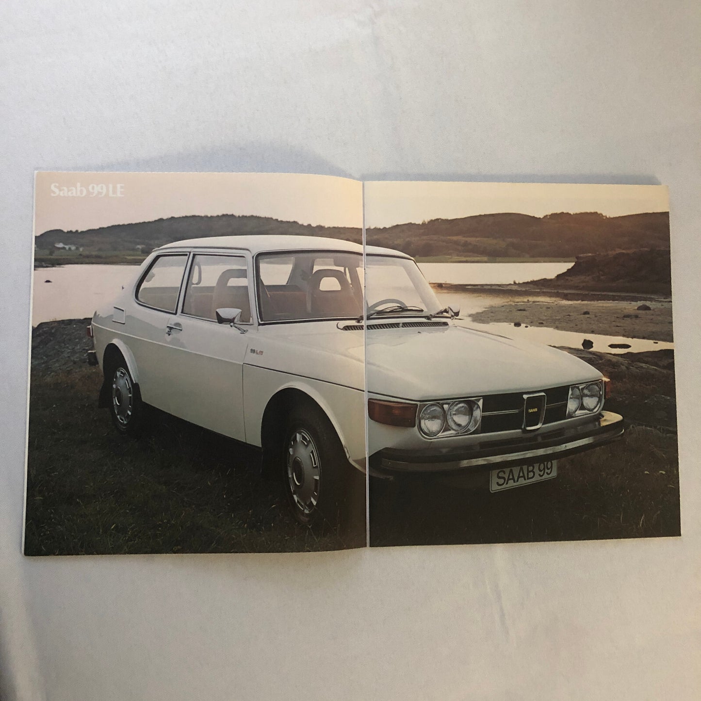 Vintage Saab 99 Car Automobile Sales Brochure Catalog 99 LE EMS
