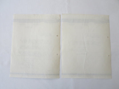 1949 1951 Dodge Plymouth Dealership Letter S.L. Savidge Motors Letterhead