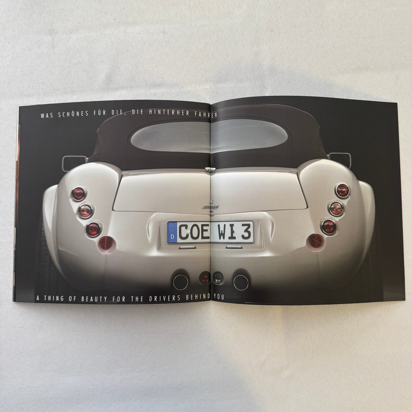 Wiesmann Roadster Sports Car Sales Brochure Catalog Advertising
