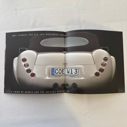 Wiesmann Roadster Sports Car Sales Brochure Catalog Advertising