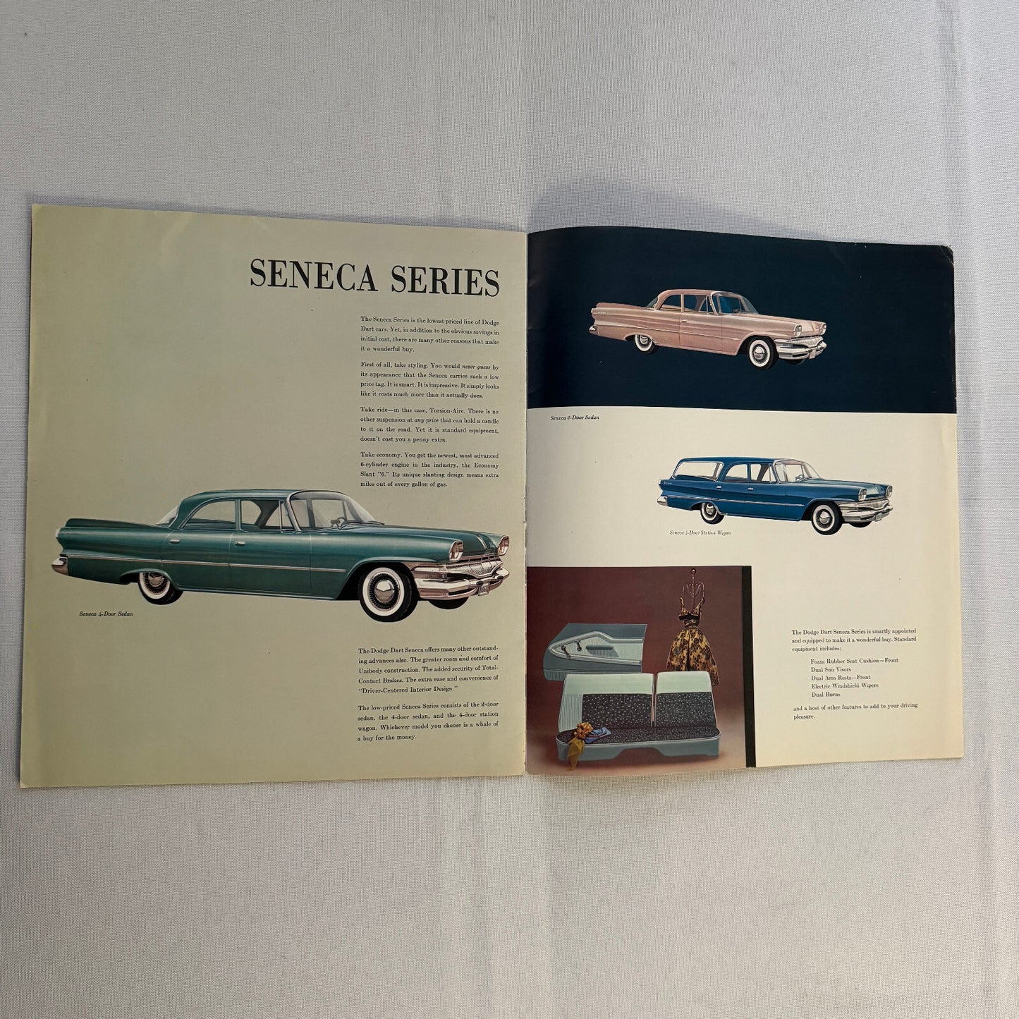 1960 Dodge Dart Car Sales Brochure Catalog Vintage Phoenix Pioneer Seneca