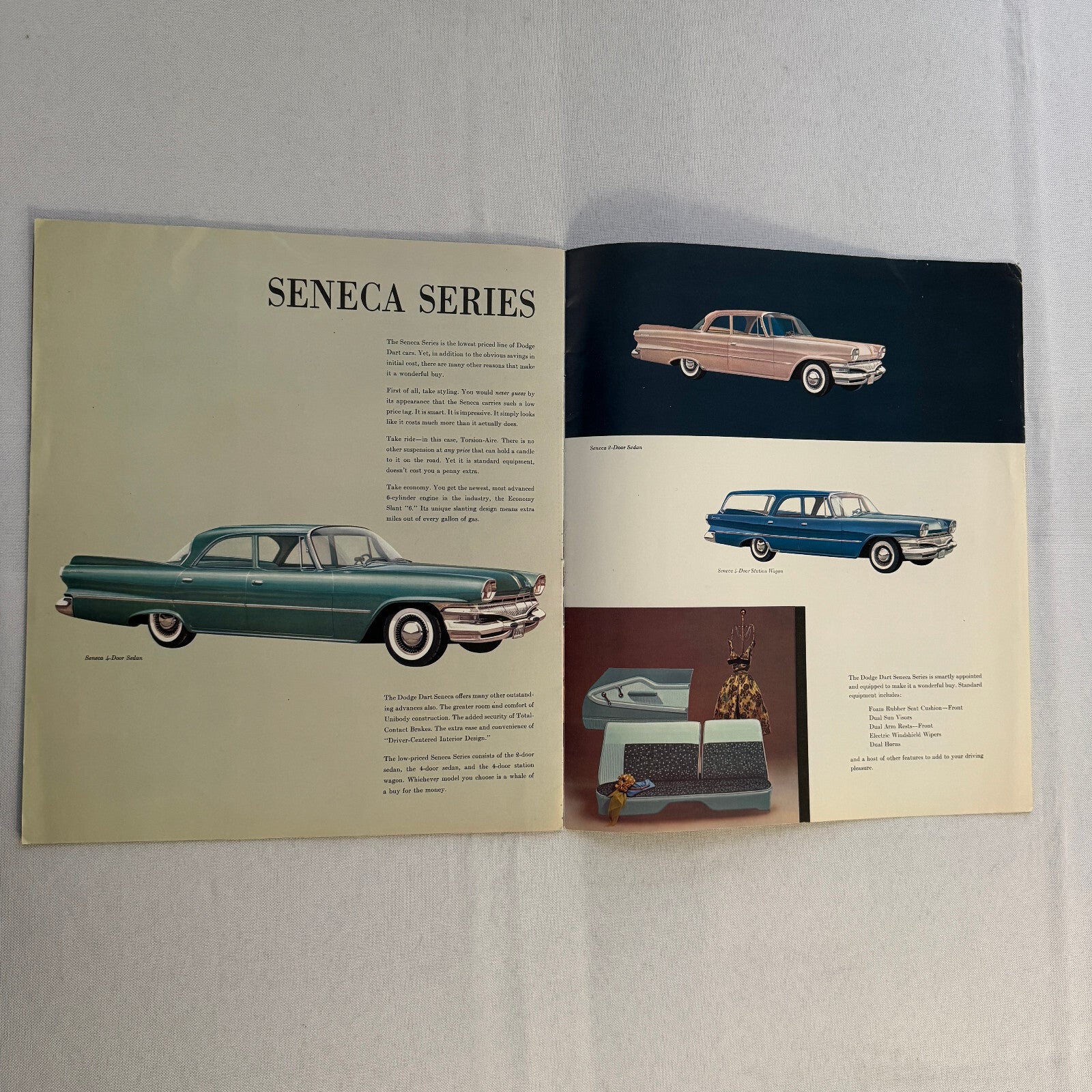 1960 Dodge Dart Car Sales Brochure Catalog Vintage Phoenix Pioneer Seneca
