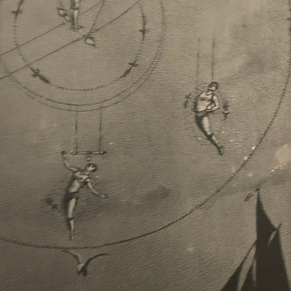 Circus Acrobat Act Postcard Post Card Vintage Les Rijnders