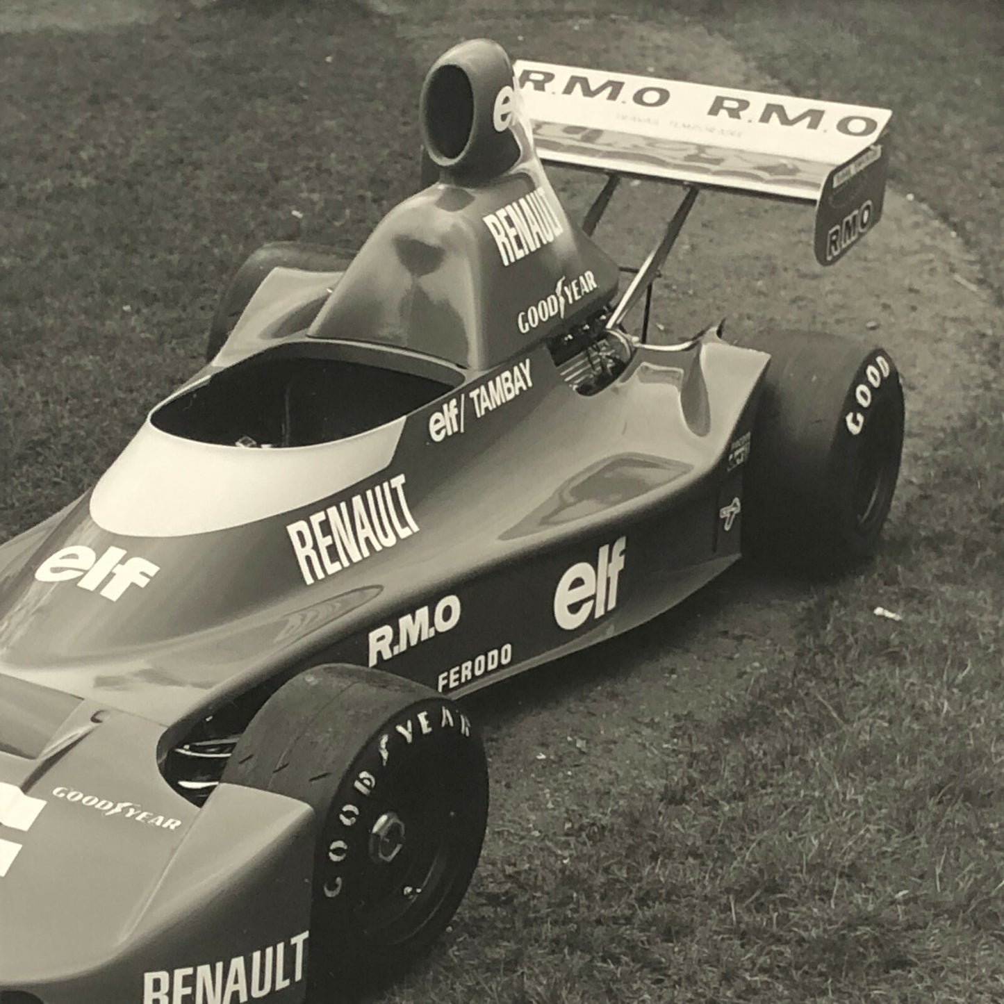 Vintage 1976 Formula 2 F2 Hockenheim Racing Photo Photograph Renault Tambay