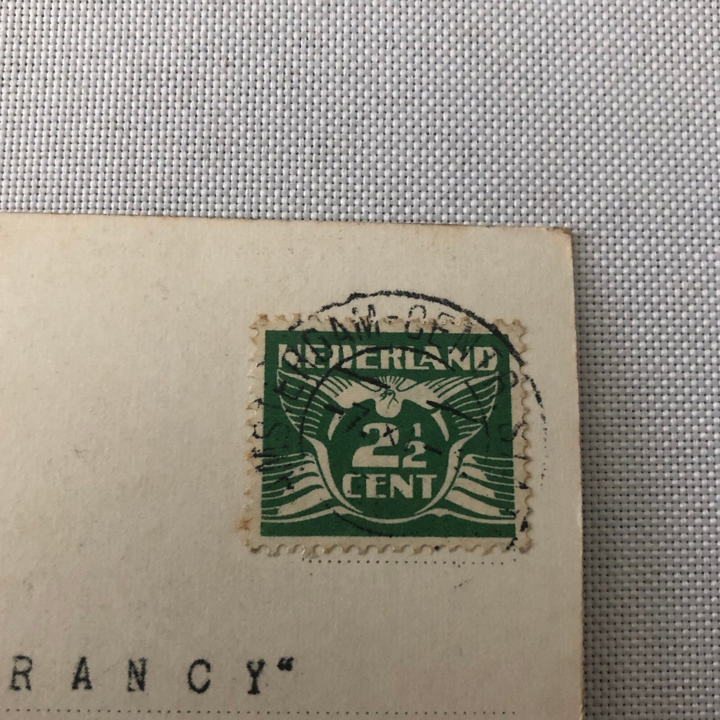 Vintage Circus Balancing Act Bicycle Bike Postcard Post Card Flying Dutchman