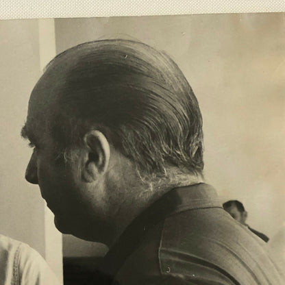 Vintage Racing Driver Press Photo Photograph Juan Manuel Fangio + 1988 ? 