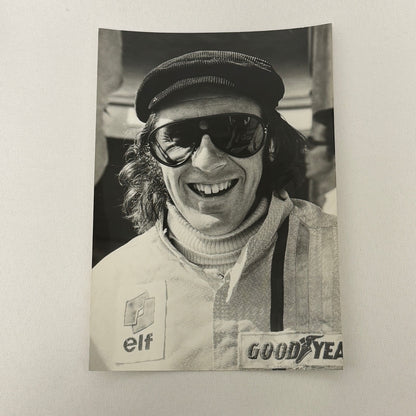 Vintage Racing Photo 1971 Austrian Grand Prix Driver Jackie Stewart Motorsport