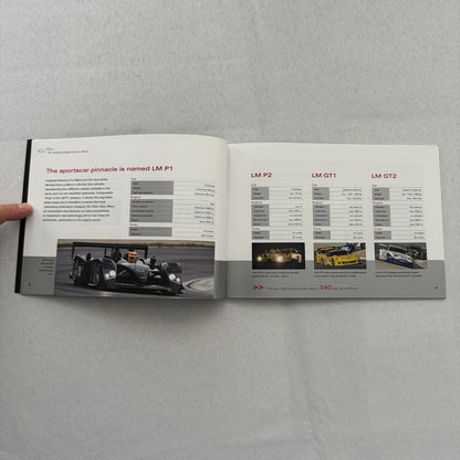 Audi R10 LeMans Racing Media Information Brochure 24 Hours of Le Mans