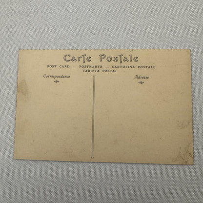 Vintage Zeppelin Airship Dirigible Postcard Post Card Paris Clement Bayard