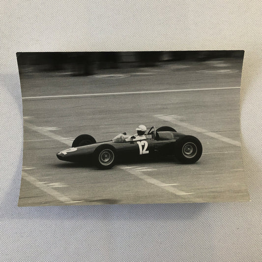 Vintage Grand Prix Racing Car Photo Photograph Print 
