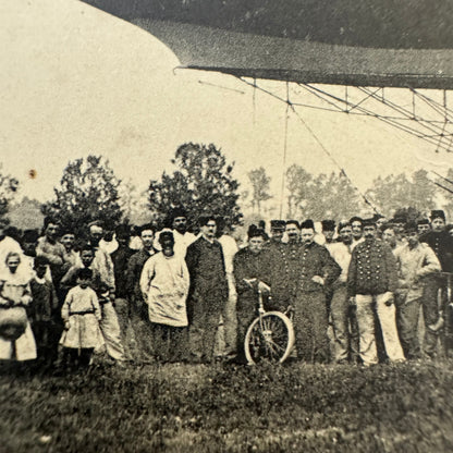 Vintage Zeppelin Airship Dirigible Postcard Post Card French Le Lebaudy