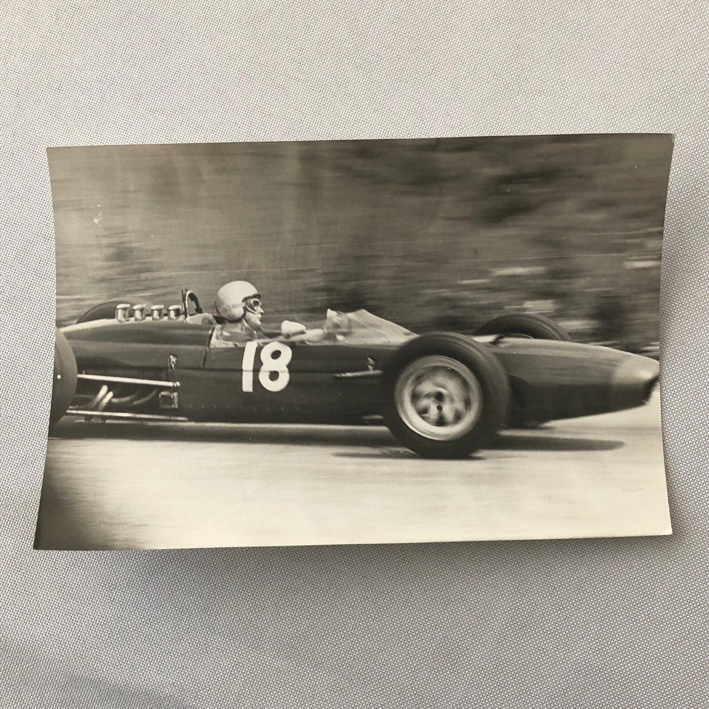 Vintage Solitude Grand Prix Racing Photo Photograph Car