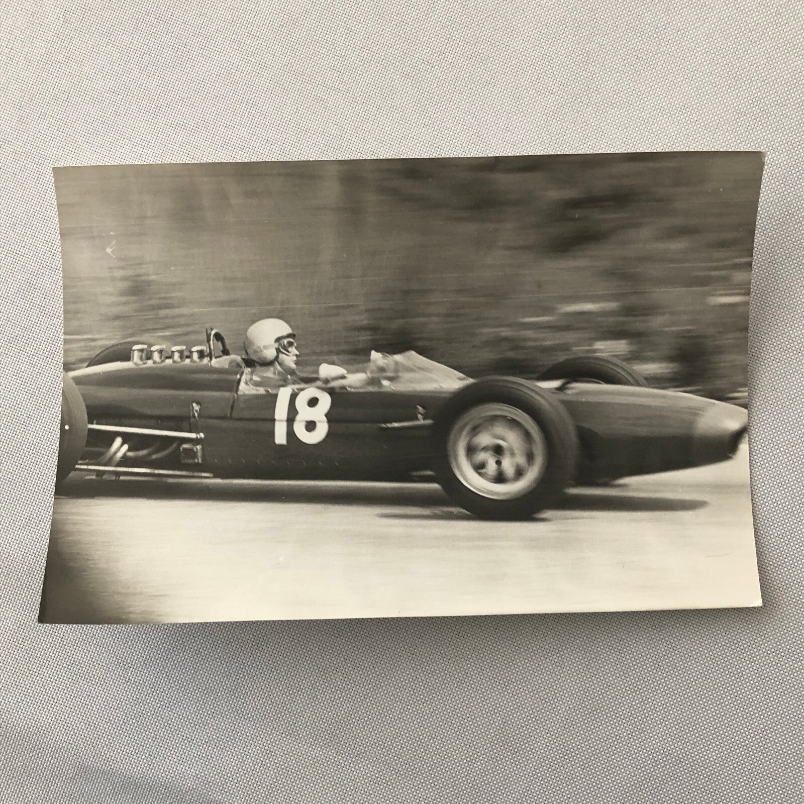 Vintage Solitude Grand Prix Racing Photo Photograph Car