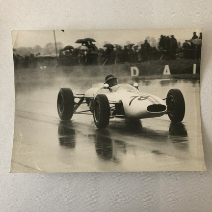 Vintage Grand Prix Racing Car Photo Photograph Print 