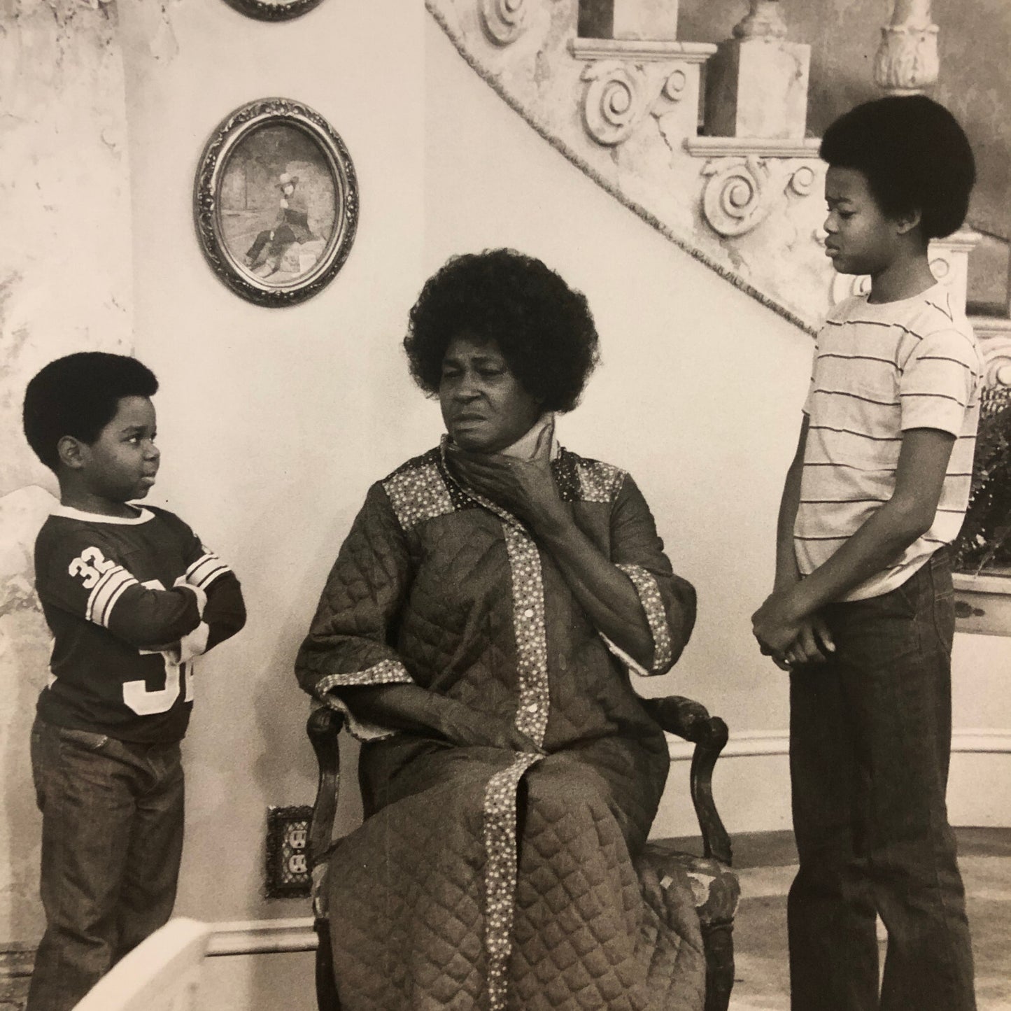 NBC Television Press Photo Different Strokes Gary Coleman Todd Bridges + 1979