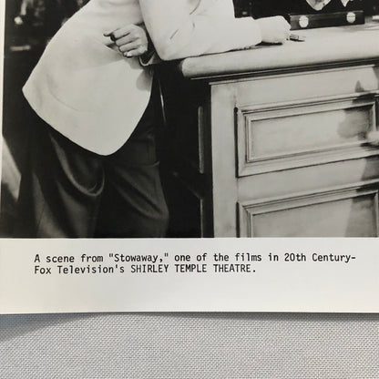 Shirley Temple Stowaway 20th Century Fox 1977 Press Photo Photograph Movie Film