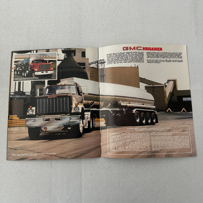 GMC Heavy Duty Truck Sales Brochure Catalog Brigadier Five Star General Astro