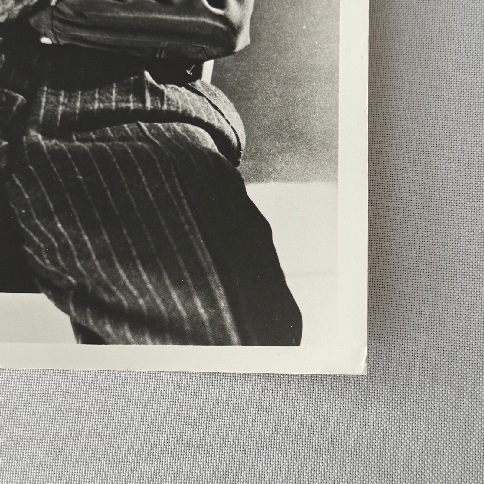 Vintage Movie Film Photo Photograph Unidentified Actor with Gun Gangster