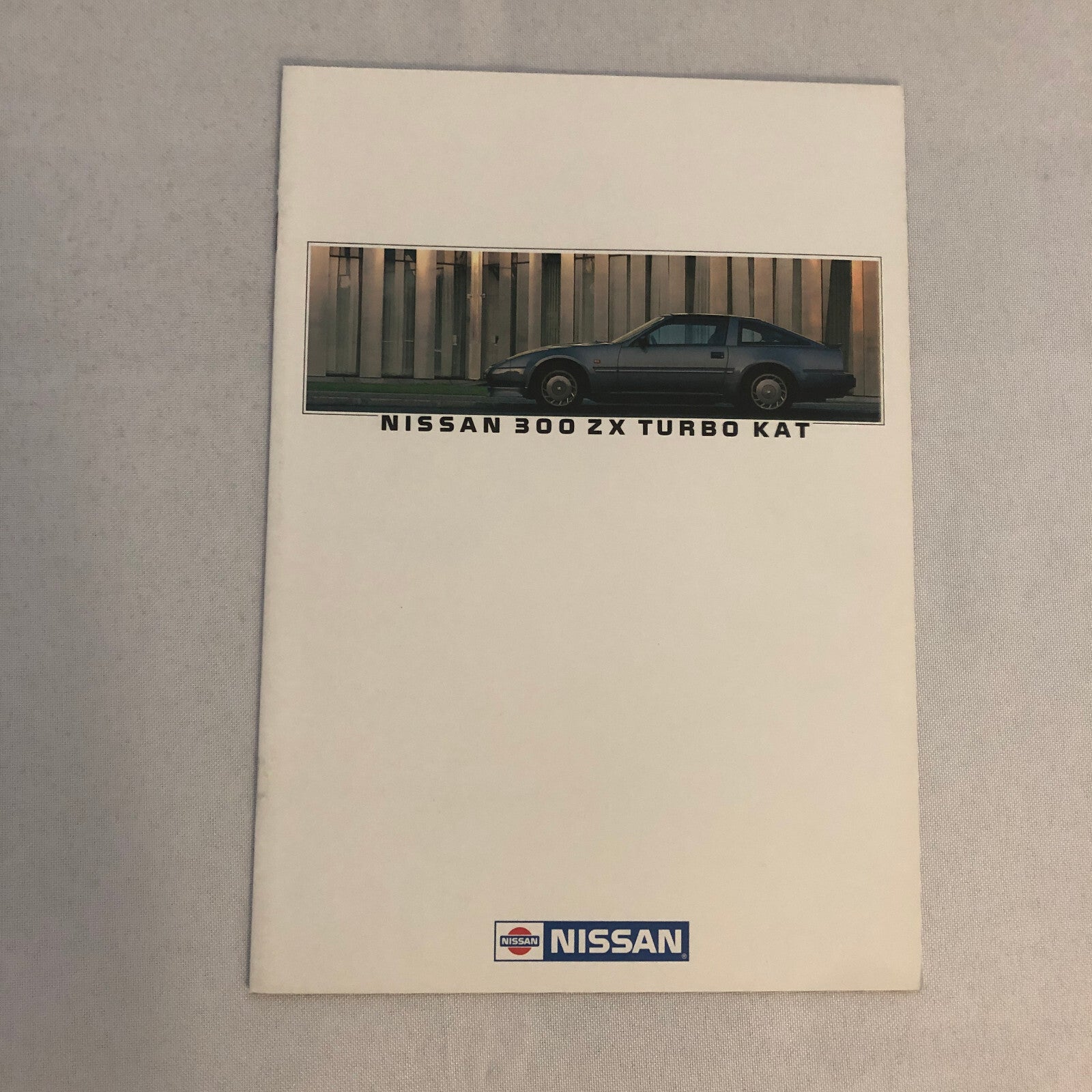 Vintage Nissan 300ZX Turbo Kat Sales Brochure Catalog GERMAN TEXT 300 ZX