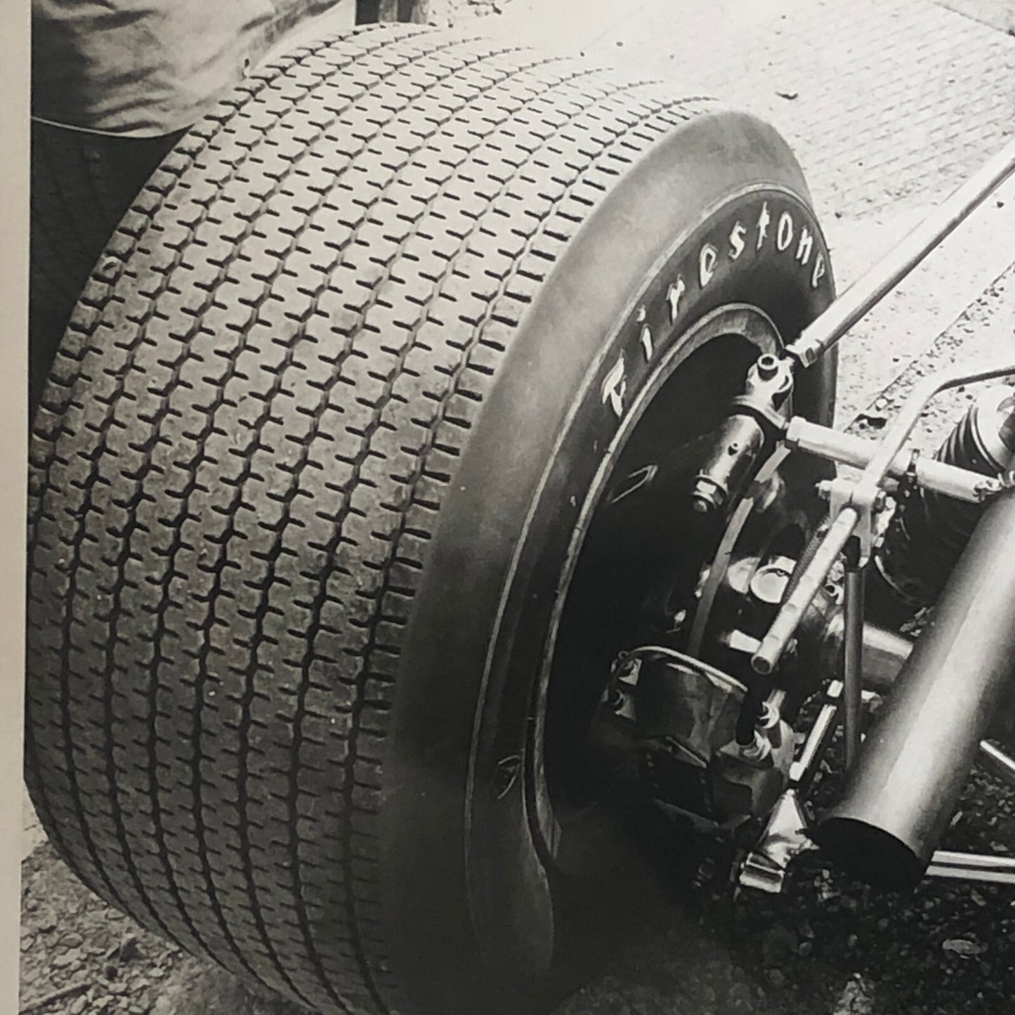 Vintage Grand Prix Racing Car Photo Photograph Print - Tag AL23095
