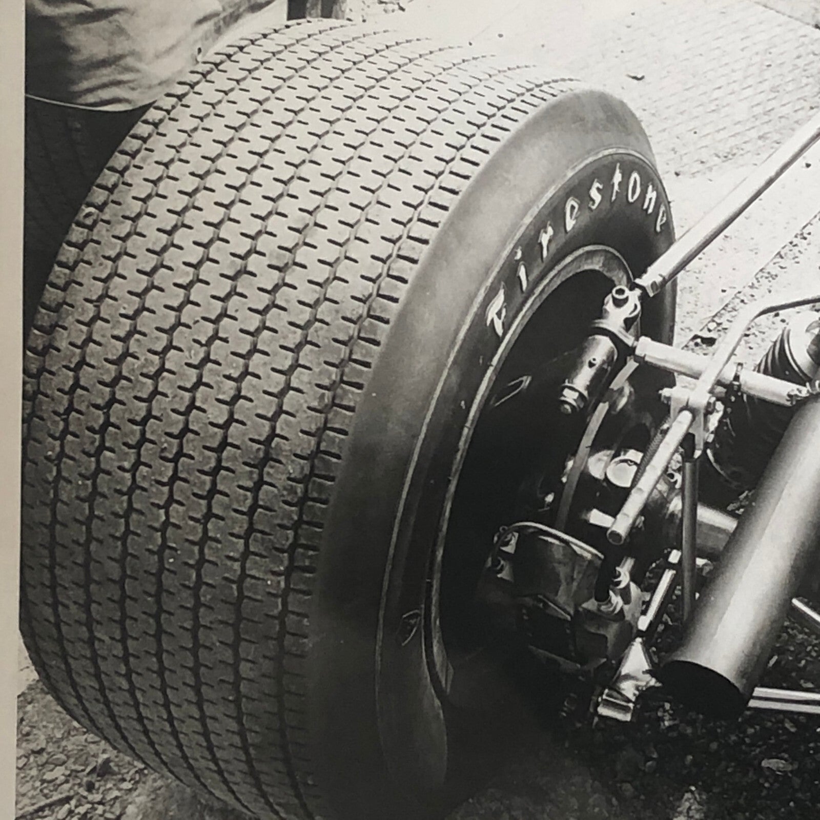 Vintage Grand Prix Racing Car Photo Photograph Print - Tag AL23095