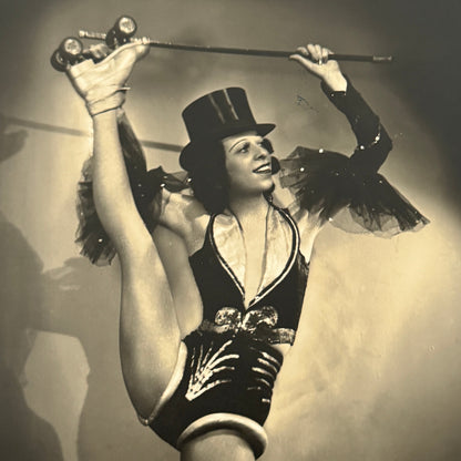 Vintage Circus Rollerskating Roller Skate Act Photo Photograph Lot 2x Carola