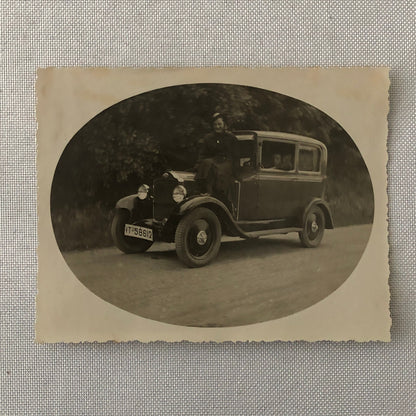 Vintage Car Automobile Photo Photograph Print - Tag AL22 SM1