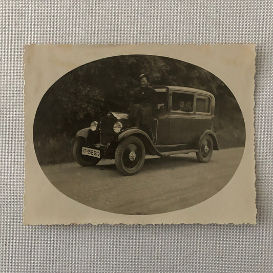 Vintage Car Automobile Photo Photograph Print - Tag AL22 SM1