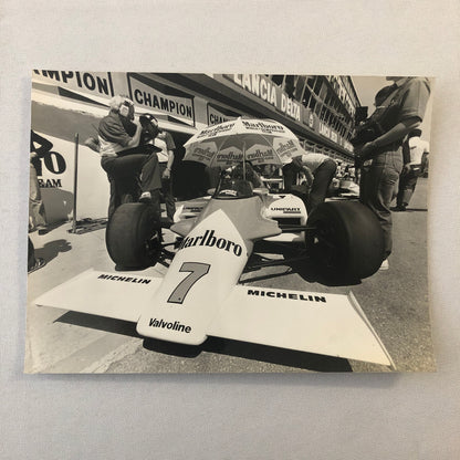 Formula One F1 Racing Photo Photograph Marlboro Car #7 Formula 1