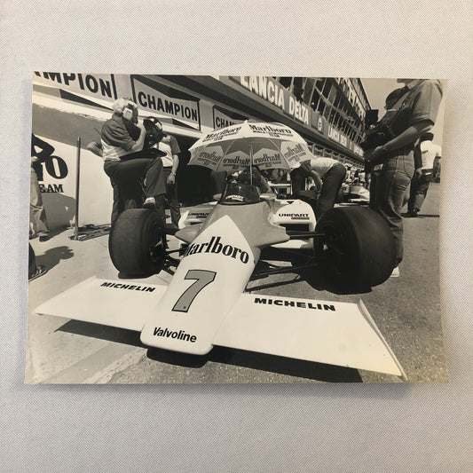 Formula One F1 Racing Photo Photograph Marlboro Car #7 Formula 1